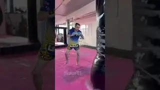 Low kick: Arm swing vs None arm swing