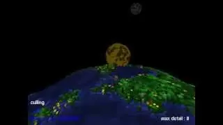 WIP blocky planet rendering engine