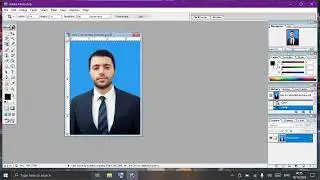 How to make passport size photo in Photoshop in hindi/urdu  