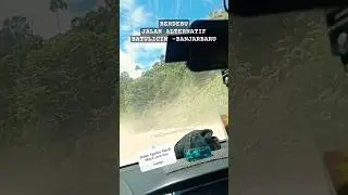 Jalan Alternatif Batulicin - Banjarbaru || Debu Jalanan #jalan #pajero #automobile #offroad #banteng