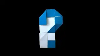 ORIGAMI QUESTION MARK ❓(Fumiaki Shingu)