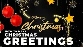 How to make Christmas Greetings video in Filmora | Christmas video in Filmora 