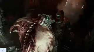 Dead Space Remake: Twitcher Death Scene (18+)  Brutal || ISAAC Death Scene || 