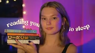 ASMR reading books I love ❤️ [custom for Pepperjack]