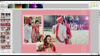 How to Use Light Leaks for special effects on wedding photos in Album Xpress Pack by DgFlick