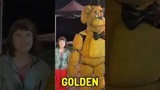 FNAF Movie JOSH HUTCHERSON BEHIND THE SCENES!! 