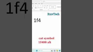 Cat Symbol Word Shortcuts