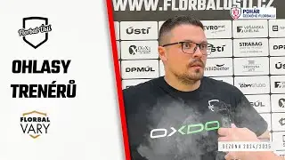 Ohlasy trenérů: Florbal Ústí - FB Hurrican Karlovy Vary 4:8