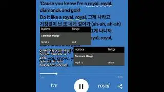 ive - royal | lyrics + türkçe
