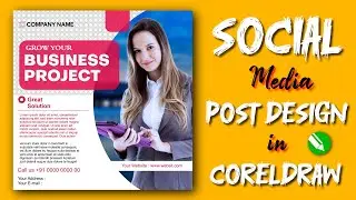 Social Media Post Design in Coreldraw | Social Media Post Design | 