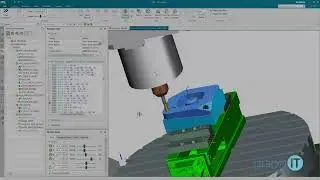 Mazak Variaxis i-600 gépszimuláció - Siemens NX - graphIT kft.