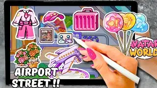 NEW UPGRADE AIRPORT STREET 😍AVATAR WORLD 🌍PAZU GAME !