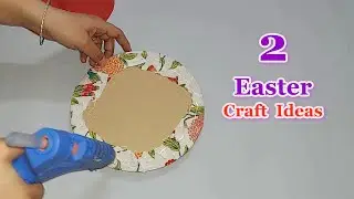 2 Easter decoration idea made with simple materials | DIY Affordable Easter craft idea 🐰11