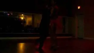 Kenny Frye and Adriana Garcia (from Salsa Heat) performing at Salsa Caliente Jacksonville