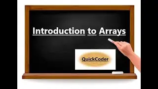 Arrays Introduction