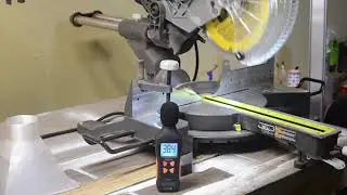 Decibel Test - Ryobi TSS103 Sliding Miter Saw