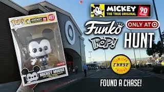 GIANT Mickey Mouse Funko Pop Hunt! (Found a Chase)