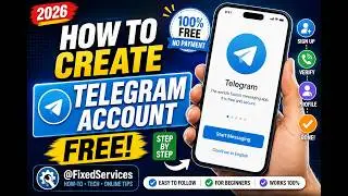 How to Create a Telegram Account for FREE | Step-by-Step Tutorial 2026