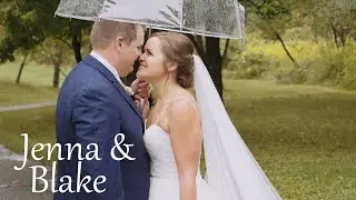 Love in the Rain at the Sheraton Cuyahoga Falls / Blake and Jenna / Wedding Video