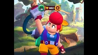 Пэм на 800 кубков | Brawl Stars | Как я апал Пэм на 26 ранг |