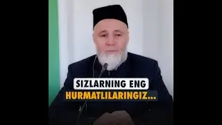 Sizlarning eng hurmatlilaringiz...