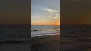 Закат на Охотском море