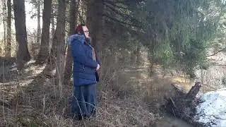 01.04.2024г. Речка Суходревка паводок Калужская обл.