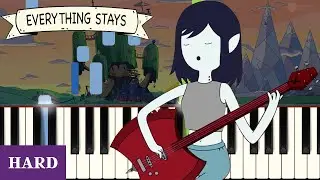 Everything Stays (from Adventure Time) – Early Intermediate Level 4 Piano Tutorial