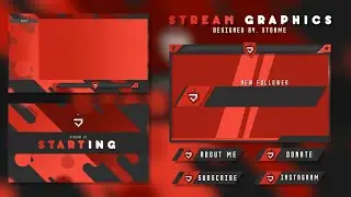 CUTE AND GAMING STREAM OVERLAY | COMISSION