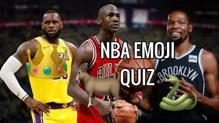 Guess the NBA Player by Emoji QUIZ!