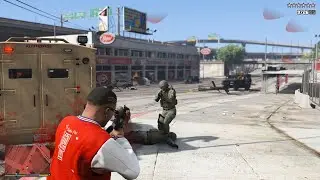 GTA 5 [R.D.E. 4.0.3] - Armenian Thugs Attack + 10 Star Escape