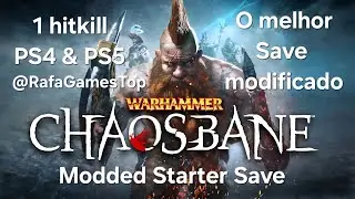 Warhammer Chaosbane - O melhor save modificado God mode & 1 Hitkill - PS4 & PS5