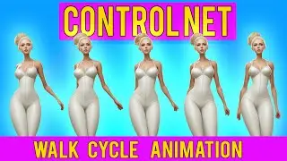 How to Create Controlnet Character Walk Cycles!