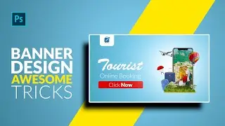 Photoshop Tutorial | Awesome Banner Design | Graphics Planet