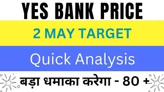 YES Bank Share latest News 🗞️ - 2 May || Yes Bank Share Analysis || Yes BANK Share Target 🎯 💯