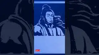 Draw Hanuman Sketch Using Python 