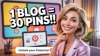 My Secret to Making Tons of Blog Content for Pinterest in One Morning!