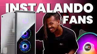 Como Instalar Fans RGB | Não deixa FAN batendo cabeça