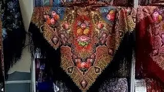 Миндаль, размер 148, бахрома ручного плетения