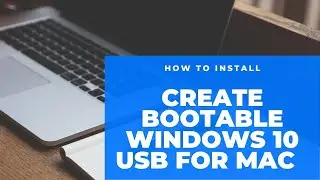 Create Bootable Windows 10 USB in MAC OS for full Windows installation in Macbook Tamil