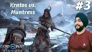 God of War : Ragnarok - Kratos vs. Huntress (Gameplay) #3