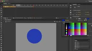 Adobe Animate CC 2017 Animating Colour  Using Shape Tween For Beginners