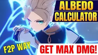 Albedo Skill Damage Calculator - He's Gonna be Pogchamp in 2.3 !!