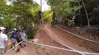 Emma Artz Junior Elite 2021 UCI DH Championships wreck.