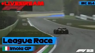 F1 22 League Race - Emilia Romagna GP  [Livestream] (IRC S14 Round 5)