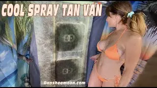 SPRAY TAN VAN~ DIY