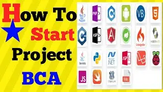 How to make bca final year project | how to make project in bca 6th sem |