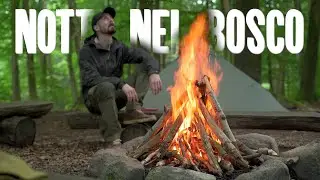 Campeggio in tenda nel bosco e test prodotti FLEXTAIL