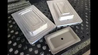 Making a Sheet Metal Die - Upper Die and Making the First Part
