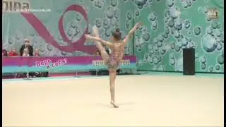 СОРЕВНОВАНИЯ ПО ХУДОЖЕСТВЕННОЙ ГИМНАСТИКЕ 2021.ЛЕБЕДЕВА ПОЛИНА 2014 .